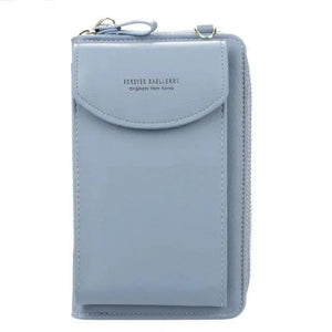 Dazzling Women Wallet Bags Big Card Holder Clutch Messenger Long Shoulder Straps - Trendy Designer Female Clutch Cross Body Bag