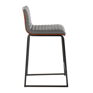 Mason Mara - Contemporary Fixed Height Quality Counter Stool (Set of 2) by Couch.com