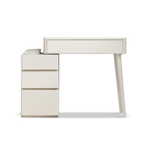 Table Dresser Without Mirror, Compact Dresser Accessories Storage Drawer - White by Couch.com
