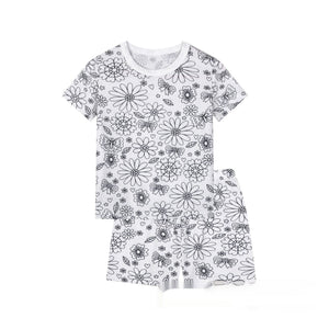 Cotton Children's Loungewear Pajamas Suit