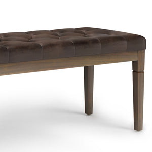 Waverly - Upholstered Tufted Ottoman Bench by Couch.com
