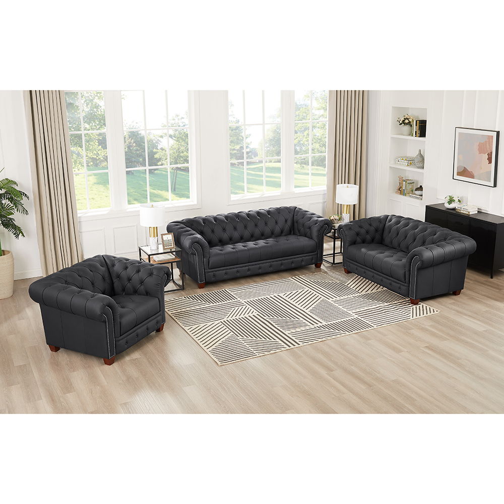 York - Waxy Pull Up Leather Chair by Couch.com