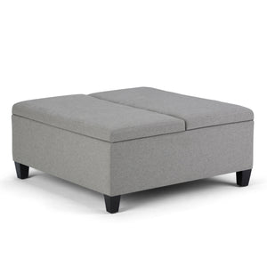 Ellis - Coffee Table Storage Ottoman Contemporary Design by Couch.com