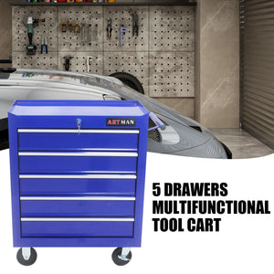 Multifunctional Tool Cart With Wheels And Drawers by Couch.com