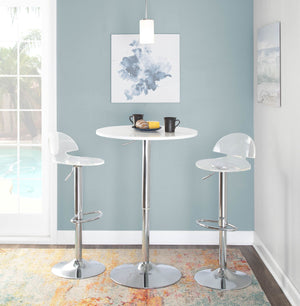 Elia - Contemporary Adjustable Bar Table by Couch.com