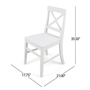 Plethora - Dining Chair With X Shaped Back (Set of 2) by Couch.com