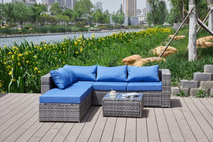 Patio Sofa With Cushions by Couch.com