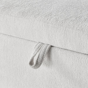 Oval Ottoman Storage Bench Chenille Bench With Large Storage Space For The Living Room, Entryway And Bedroom by Couch.com