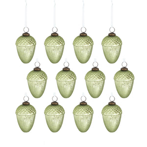 Tear Drop Ornament, Decorative Hanging Christmas Tree Ornaments For Holiday Party Decorations (Set of 12) by Couch.com