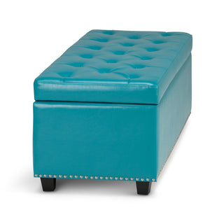Hamilton - Upholstered Storage Ottoman by Couch.com