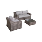 Stylish Sofa Seating Group With Cushions Perfect For Outdoor Gatherings by Couch.com