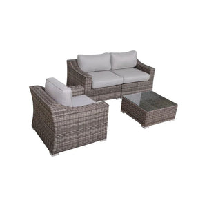 Stylish Sofa Seating Group With Cushions Perfect For Outdoor Gatherings by Couch.com