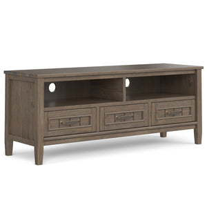 Lev - Low TV Stand - Smoky Brown by Couch.com