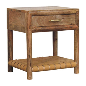Regency - Woven Nightstand With Drawer - Light Brown by Couch.com