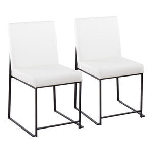 Fuji - Contemporary Modern Elegance With High Back Dining Chair (Set of 2) by Couch.com