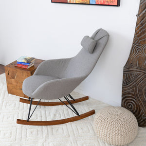 Chloe - Mid Century Modern Rocker Livingroom And Bedroom Chair by Couch.com