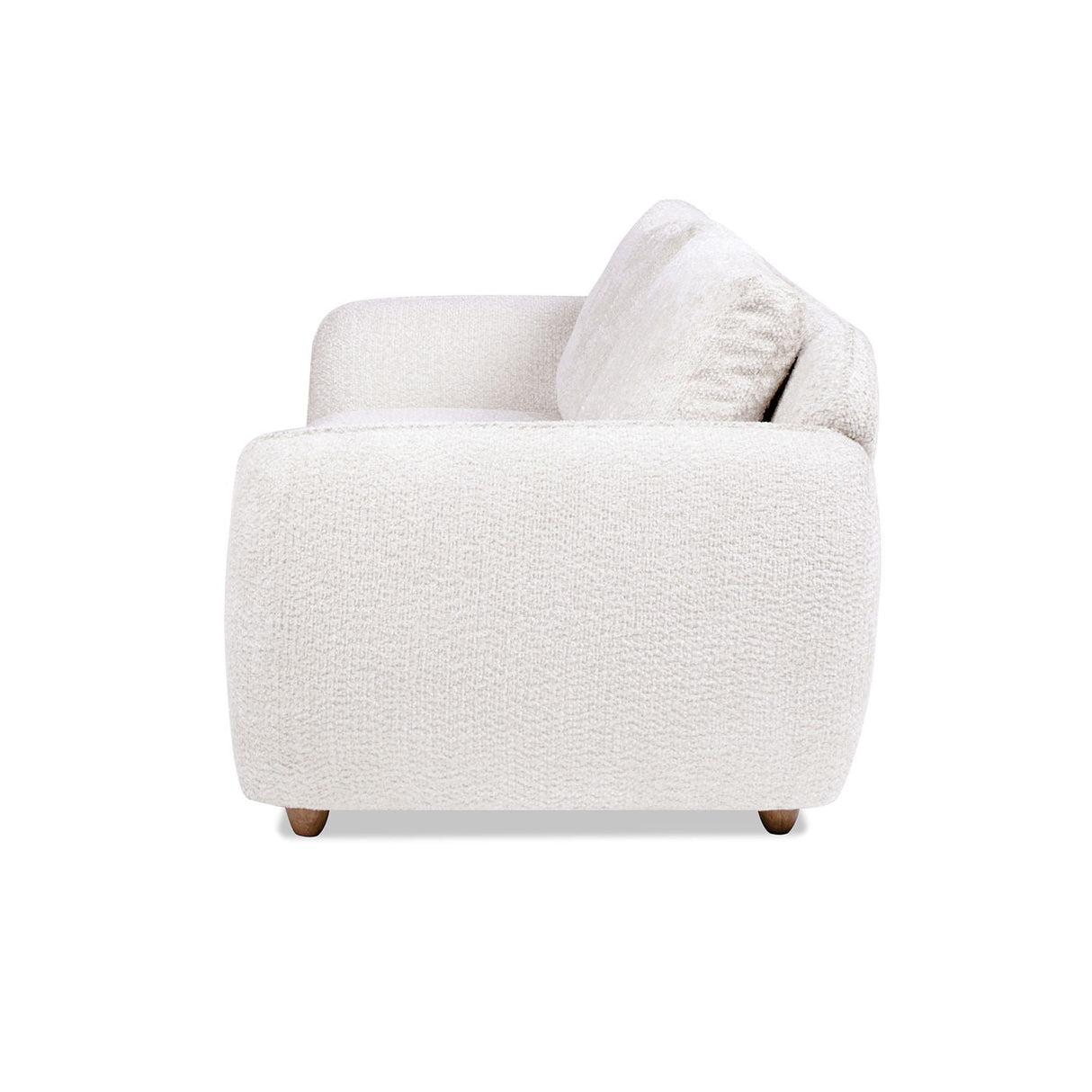 Sharon - Puffy Arm Sofa - Alpaca Off-White by Couch.com