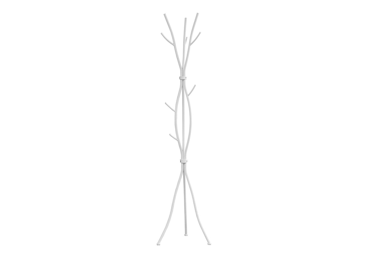 Coat Rack, Hall Tree, Free Standing, 11 Hooks, Entryway, Contemporary & Modern by Couch.com