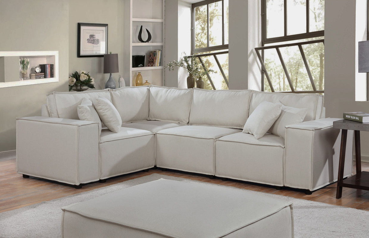 Melrose - Modular Sectional Sofa With Ottoman by Couch.com