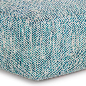 Nate - Handcrafted Square Pouf by Couch.com