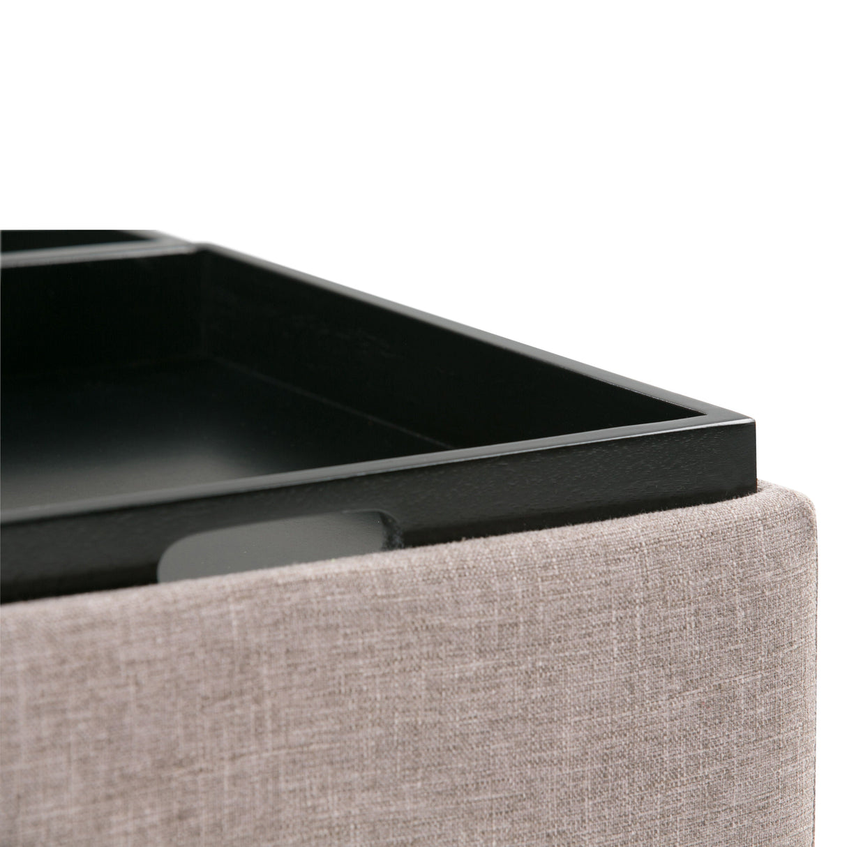 Avalon - Square Coffee Table, Storage Ottoman by Couch.com
