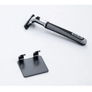 Decorative Hook 2 Pcs Punch Free Razor Holder Storage Hook Wall Men Shaving Shaver Shelf Bathroom Razor Rack Wall Bathroom Accessories