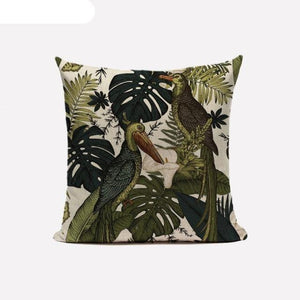 Decorative Linen Cotton Pillow Case Green Throw Pillowcase Outdoor Throw Pillow Cases Decorative Cushion Cover Cotton Linen Farmhouse Home Decor For Couch Sofa Bedroom Farmhouse Style Cushion Cover