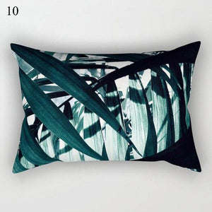 Decorative Throw Pillows Tropical Plants Pillow Cover Polyester Pillow Covers With Flowers And Plants Tropical Style Linen Throw Pillow Covers Decoration Pillowcase Cushions Home Decor