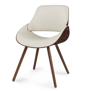 Malden - Bentwood Upholstered Dining Chair With Wood Back by Couch.com