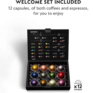De'Longhi Nespresso VertuoPlus Coffee and Espresso Machine by De'Longhi, 38 ounces, Matte Black (Refurbished)