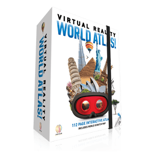Deluxe Virtual Reality Gift Set - World Atlas!