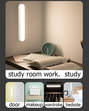 Desk Lamp USB Lamp USB LED Light Computer Table Lamp Magnetic Office Study Reading Light Rechargeable For Bedroom Decorative Table Lamp Cute Study Lamps for Bedroom Décor