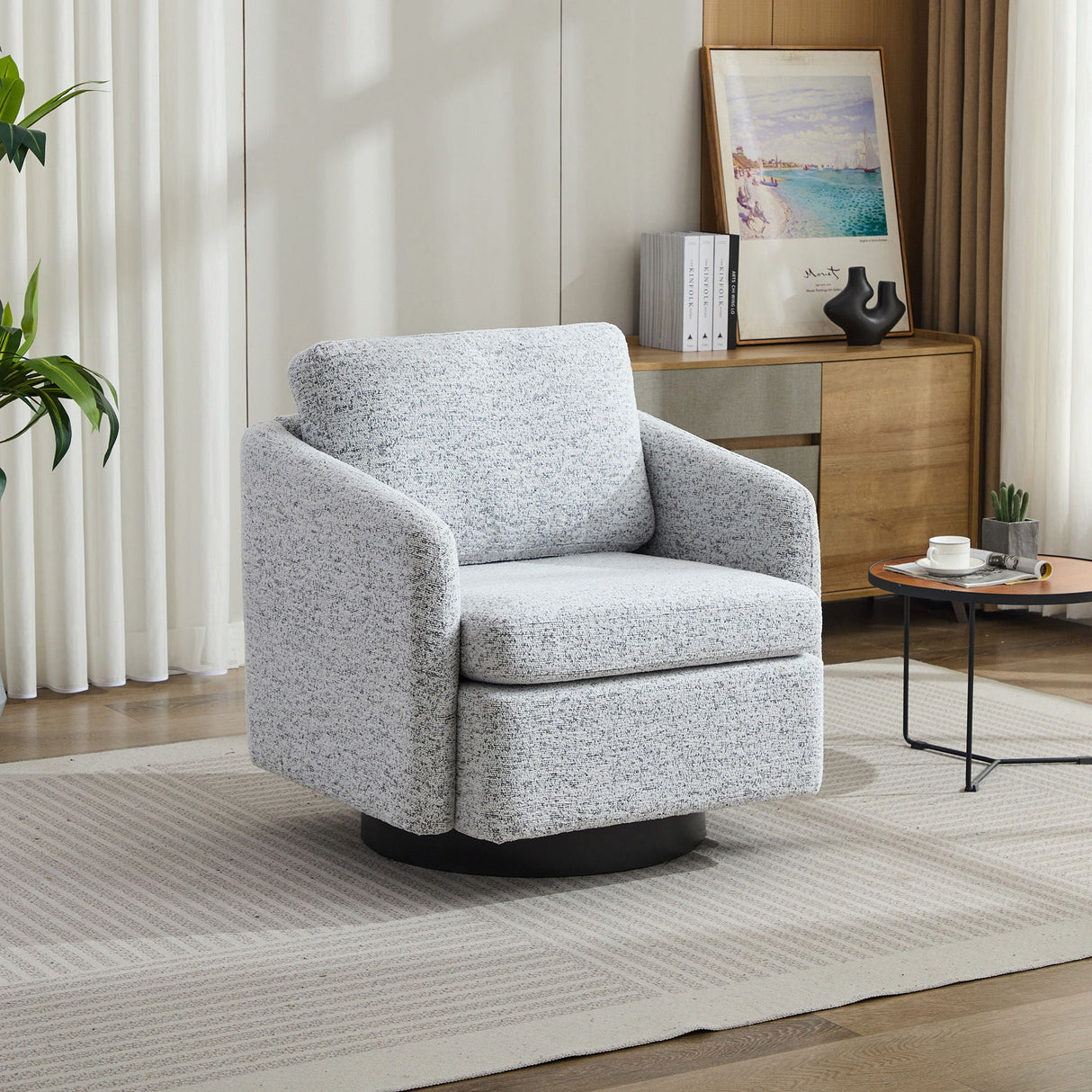 Swivel Accent Chair, 360 Degree For Living Room by Couch.com