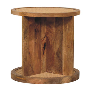 Close Knit Corner End Table - Oak by Couch.com