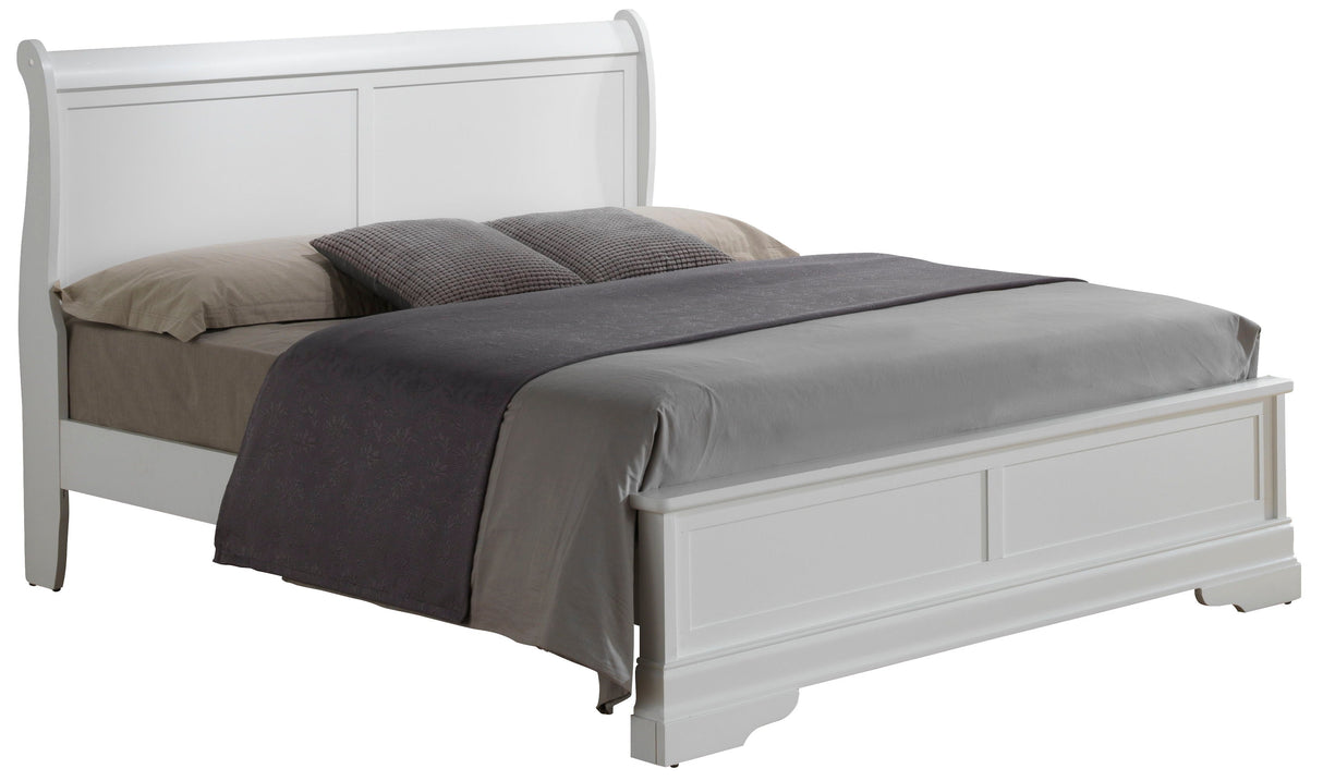 Sleigh Bed With Low Footboard by Couch.com