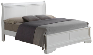 Sleigh Bed With Low Footboard by Couch.com