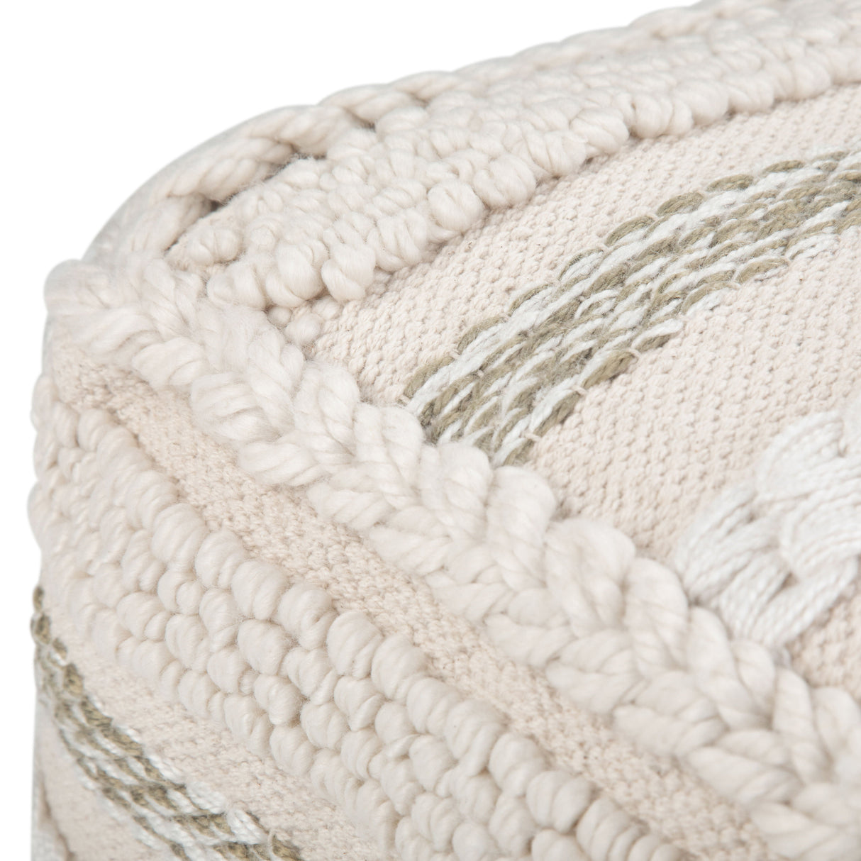 Sommer - Handcrafted Square Pouf by Couch.com