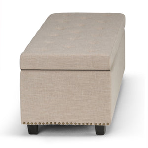 Hamilton - Upholstered Storage Ottoman by Couch.com