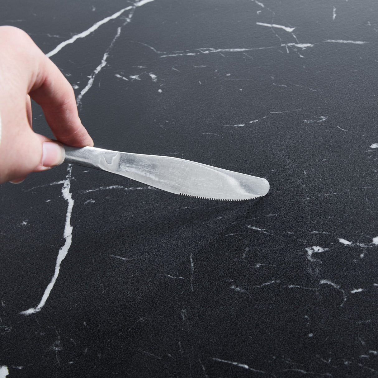 42.1" Tulip Table Mid-Century Dining Table For 4-6 People With Round MDF Table Top, Pedestal Dining Table, End Table Leisure Coffee Table - Black by Couch.com