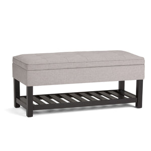 Cosmopolitan - Storage Ottoman Bench With Open Bottom by Couch.com