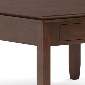 Artisan - Square Coffee Table - Russet Brown by Couch.com