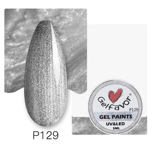 Diamond Gel Nail Polish 5ML Permanent Varnish Painting UV Manicure Reflective Sparkling Luxury Design Nail Gels for Women and Girls