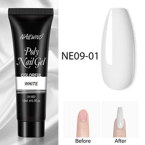Diamond Gel Nail Polish Poly 15ml Semi Permanent UV Manicure Reflective Sparkling Luxury Shine Design For Women and Girls