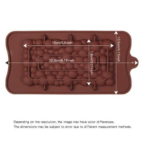 Digit Silicone Chocolate Mold Non-Stick Cake Mould Jelly Candy 3D Molds Kitchen Accessories Reusable Baking Tools Silicone Letter Mold And Number Candy Molds
