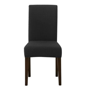 Dining Room Chair Cover Spandex Elastic Stretch Slipcover For Chairs Kitchen Hotel Banquet Sure Fit Home Décor Stretch Short Dining Room Chair One Piece Slipcover Form Fit Polyester/Spandex Machine Washable