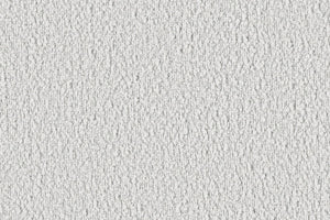 Close-up of the Dori Sofa by Acanva, showcasing its textured white fabric, featuring a rough, irregular pattern with small shadows creating a dappled effect. The surface appears slightly grainy, giving it a tactile, rustic appearance.