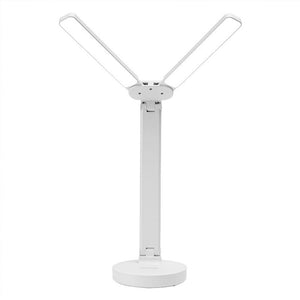 Double Lamp Cap Led Foldable Reading Lamp For Children's Mobile Phone Bracket Desk Study Light Free Shipping Bedroom Table Lamps Decorative Table Lamp Cute Study Lamps for Bedroom Décor