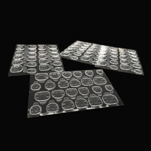 Double Sided False Nail Art Adhesive Tape Glue Sticker Tips Fake Nail Acrylic Manicure Gel Makeup Tool  Self Adhesive Nail Glue Sticker for False Nail Tips Waterproof Breathable Jelly Gel Nail Tape Glue Stickers for False Nails Tips