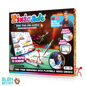 Draw Your Own Games! Special Animation Edition - Pixicade! - Alan Becker