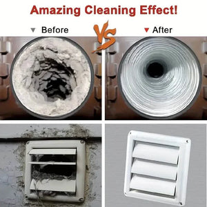Dryer Vent Cleaning Made Easy with Lint-Cleaner Tool